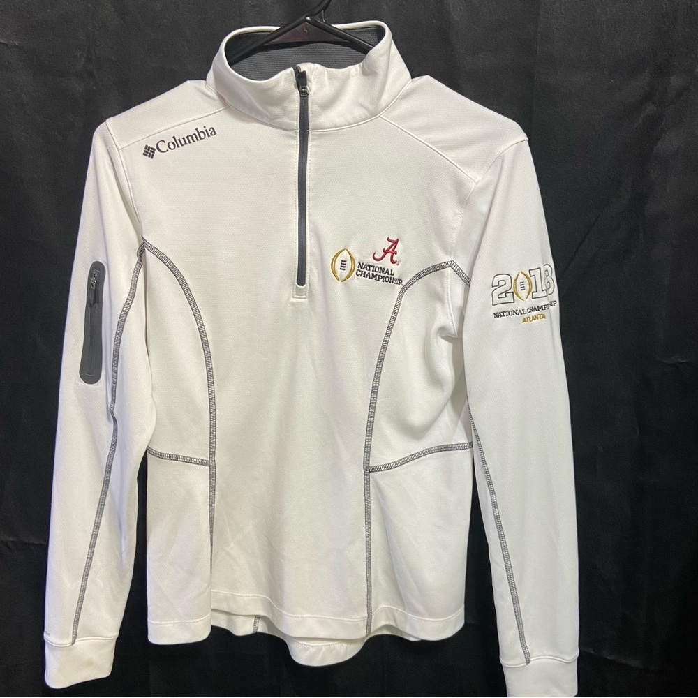 Columbia Alabama Football 2018 National Championship Half Zip Pullover